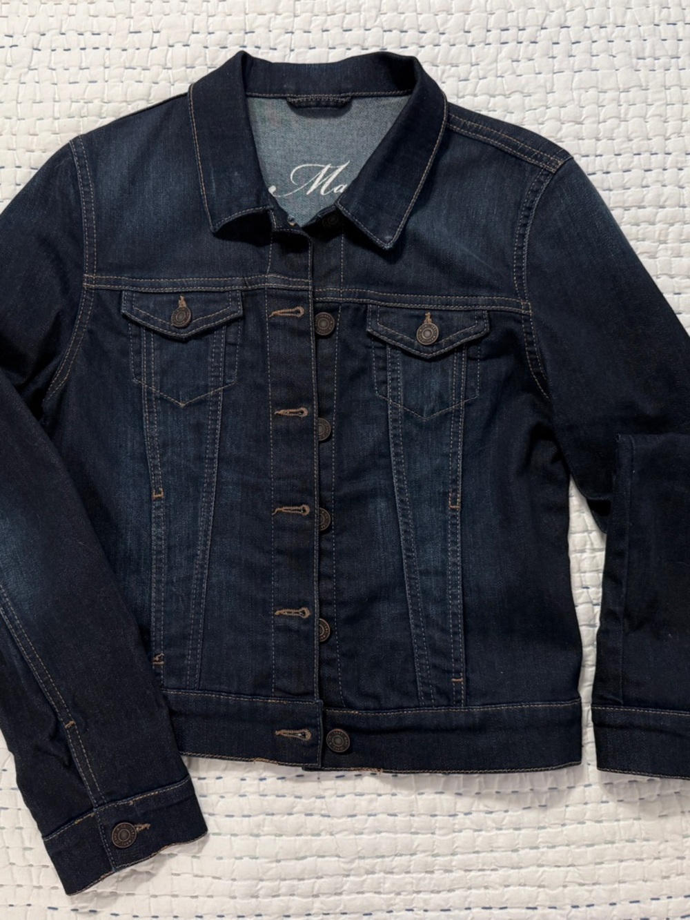 Mavi Dark Blue Denim Jacket - Women's Jean Jacket
